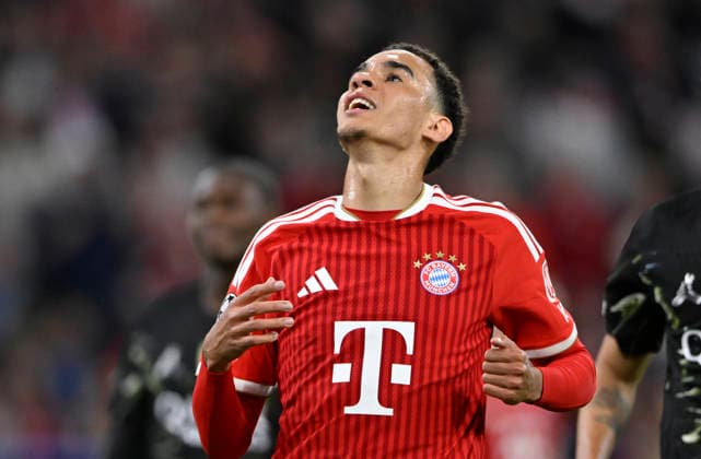 Jamal Musiala FC Bayern Muenchen FCB 10 disappointment disappointed after missed goal chance gesture FC Bayern Muenchen FCB vs Paris Saint Germain PSG CL Champions League semi-final second leg 06 05 2026 DFL REGULATIONS PROHIBIT ANY USE OF PHOTOGRAPHS AS IMAGE SEQUENCES AND OR QUASI VIDEO FC Bayern Muenchen FCB vs Paris Saint Germain PSG CL Champions League