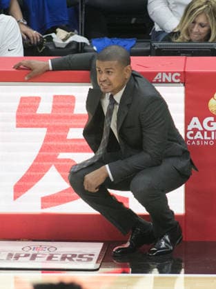 October 21, 2017 - Los Angeles, California, U.S - Head coach, Earl Watson of the Phoenix Suns during their regular season game against the Los Angeles Clippers on Saturday October 21, 2017 at the Staples Center in Los Angeles, California. Clippers defeat Suns, 130-88. JAVIER ROJAS PI Copyright: xJavierxRojasx