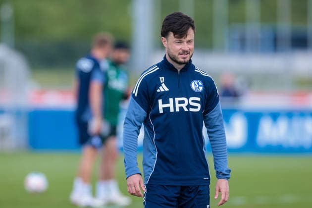 07 05 2026, Football, Training of FC Schalke 04 Adrian Gantenbein FC Schalke 04 Gelsenkirchen Training ground FC Schalke 04 NRW Germany xRHR PHOTO YYx Copyright: RHR-FOTOx RHR-FOTO YY