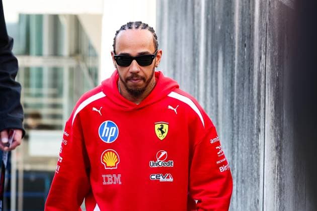 HAMILTON Lewis gbr , Scuderia Ferrari SF 26, portrait Suzuka Japan
