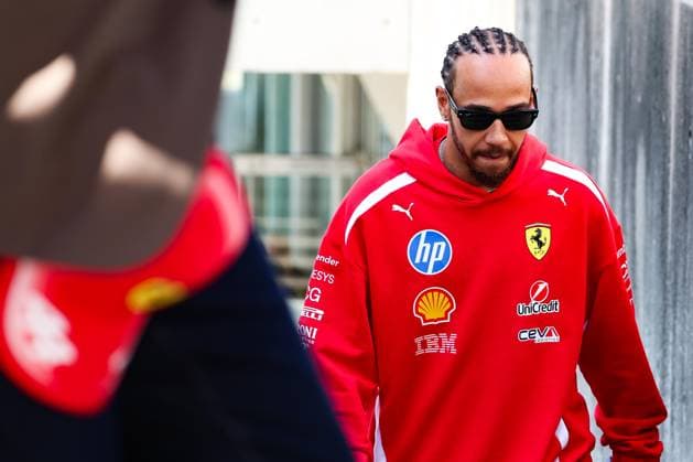 HAMILTON Lewis gbr , Scuderia Ferrari SF 26, portrait Suzuka Japan