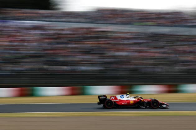 44 HAMILTON Lewis gbr , Scuderia Ferrari SF 26, action Suzuka Japan
