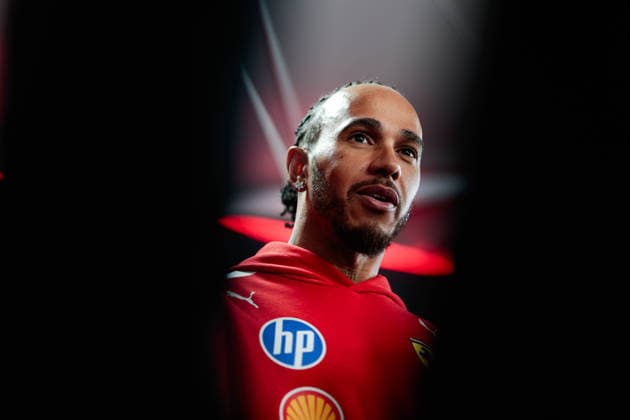 HAMILTON Lewis gbr , Scuderia Ferrari SF 26, portrait Suzuka Japan