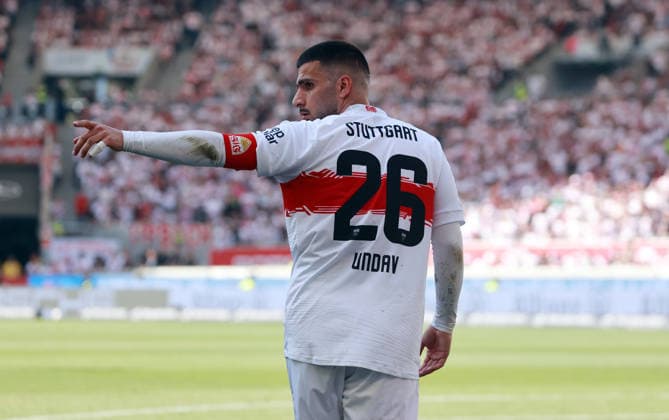09 05 26 VfB Stuttgart Bayer 04 Leverkusen Germany, Stuttgart, 09 05 2026, Football, Bundesliga, Season 2025 2026, VfB Stuttgart Bayer 04 Leverkusen Deniz Undav VfB Stuttgart