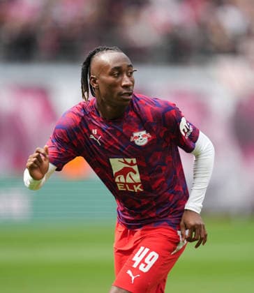 Yan Diomande RB Leipzig looks on during Bundesliga 1 match between RB Leipzig and St Pauli, Red Bull Arena, Leipzig, Germany on May 09, 2026 Photo by Thor Wegner DeFodi Images Yan Diomande RB Leipzig looks on during RB Leipzig and St Pauli,1 Bundesliga, at Red Bull Arena, Leipzig, Germany on May 9, 2026 Thor Wegner DeFodi Images Photo by DeFodi Images