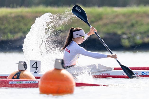 ICF Canoe World Cup 2026 Dominika Zimnoch during ICF Canoe World Cup 2026 in Szeged, Hungary, on May 10, 2026 Szeged Hungary  Copyright: xFotoxOlimpikx originalFilename:jastrzebowski-icfcanoe260510_np0wh.jpg