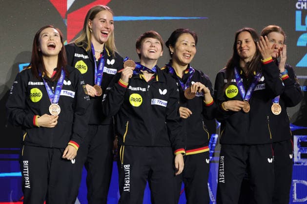 Germany after final at 2026 table tennis team world championships in London 10 05 2026