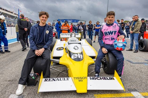 AUTO - GRAND PRIX DE FRANCE HISTORIQUE 2026 GASLY Pierre (fra),drivers BWT Alpine F1 Team, JABOUILLE Victor (fra), portrait, during the Grand Prix de France Historique 2026, from May 8 to 10, 2026 on the Circuit Paul Ricard in Le Castellet, France -  Copyright: xMARCxDExMATTIAx