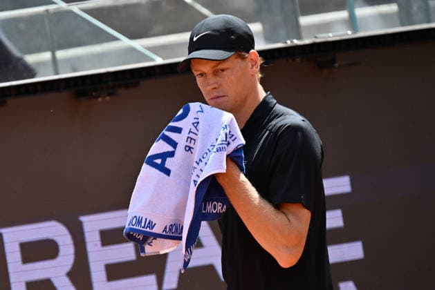 Foto IPP Cavaliere Emiliano. Roma 12 05 2026. Tennis Internazionali d Italia 2026. Nella foto: Jannik Sinner. Italy Photo Press - World Copyright italy ITALY  Copyright: xR4924_italyphotopressx