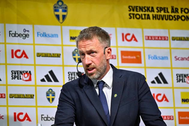 STOCKHOLM, SWEDEN 20260512 National team captain Graham Potter presents Swedens squad for the World Cup at a press conference at Posthuset on Tuesday STOCKHOLM SWEDEN x10430x  Copyright: xChristinexOlsson TTx SWEDEN S 2026 WORLD CUP SQUAD