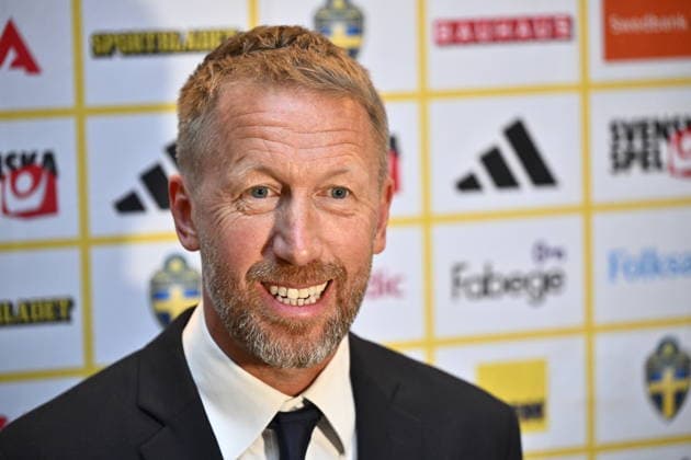 STOCKHOLM, SWEDEN 20260512 National team captain Graham Potter presents Swedens squad for the World Cup at a press conference at Posthuset on Tuesday STOCKHOLM SWEDEN x10430x  Copyright: xChristinexOlsson TTx SWEDEN S 2026 WORLD CUP SQUAD