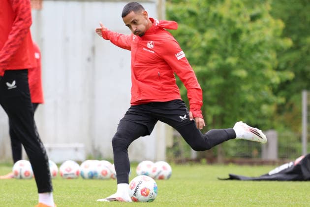12 05 2026, xrekx, Football 2 Bundesliga, 1 FC Kaiserslautern Training v l Kenny Prince Redondo 1 FC Kaiserslautern DFL DFB REGULATIONS PROHIBIT ANY USE OF PHOTOGRAPHS as IMAGE SEQUENCES and or QUASI VIDEO Kaiserslautern