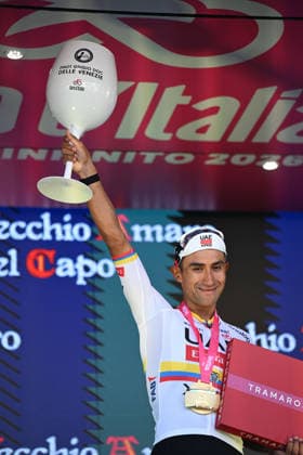 12-05-2026 Giro D italia; Tappa 04 Catanzaro - Cosenza; 2026, Uae Emirates - Xrg; Narvaez, Jhonnatan; Cosenza; 