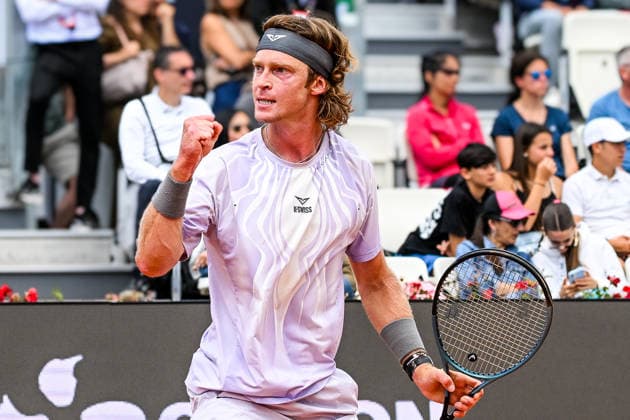 Tennis - Rome 2026 - ATP, Tennis Herren - WTA, Tennis Damen - 12 05 2026 Tennis - Rome 2026 - ATP - WTA - 12 05 2026 - Andrey Rublev Rome  Copyright: xPsnewz Psnewzx
