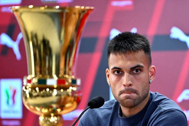 As Roma 12 05 2026 - conferenza stampa Coppa Italia 2026 foto Antonello Sammarco Image nella foto: nella foto: Lautaro Martinez 