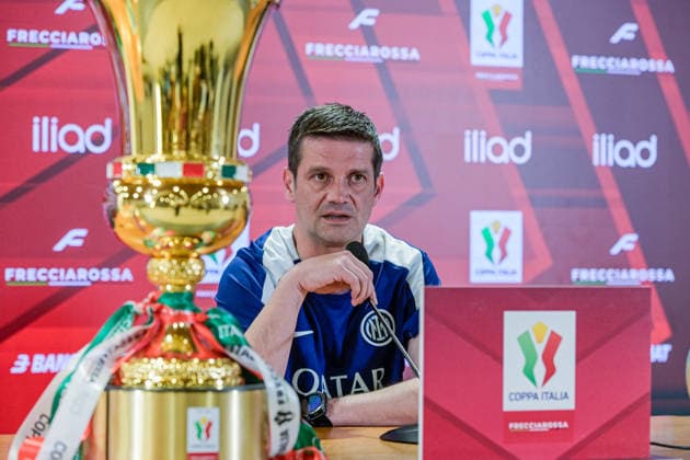 Conferenza Stampa Coppia Italia, Inter con Cristian Chivu. MartedÃ¬ 12 Maggio 2026. News  Copyright: xValentinaxStefanelli LaPressex