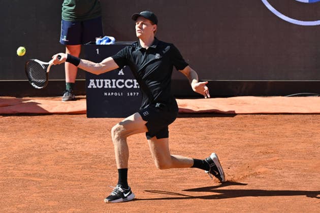 RECORD DATE NOT STATED 11th May 2026, Foro Italico, Rome, Italy; Italian Open Tennis, Day 8; Jannik Sinner ITA in action during men s singles match AllShotLive