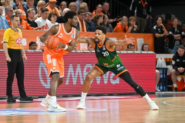 RASTA Vechta vs VET CONCEPT Gladiators Trier, easyCredit Basketball Bundesliga, Play Ins, Season 2025 2026, 12 05 2026, RASTA Vechta vs VET CONCEPT Gladiators Trier, easyCredit Basketball Bundesliga, Play Ins, Season 2025 2026, 12 05 2026 Vechta Copyright: xEibner-Pressefoto RobertxGertzenx EP_RGN
