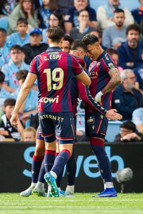 ESP LaLiga EA Sports Celta de Vigo v Levante UD Adrian de la Fuente of Levante during LaLiga EA Sports, between Celta Vigo v Levante UD played at Abanca Balaidos stadium in Vigo, Pontevedra on May 12th, 2026 in Spain Spain Football Copyright: xAgenciaxLOFx