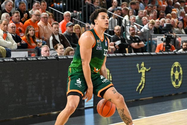 Nolan Adekunle VET CONCEPT Gladiators Trier, 22 RASTA Vechta vs VET CONCEPT Gladiators Trier, easyCredit Basketball Bundesliga, Play Ins, Season 2025 2026, 12 05 2026, RASTA Vechta vs VET CONCEPT Gladiators Trier, easyCredit Basketball Bundesliga, Play Ins, Season 2025 2026, 12 05 2026 Vechta Copyright: xEibner-Pressefoto RobertxGertzenx EP_RGN