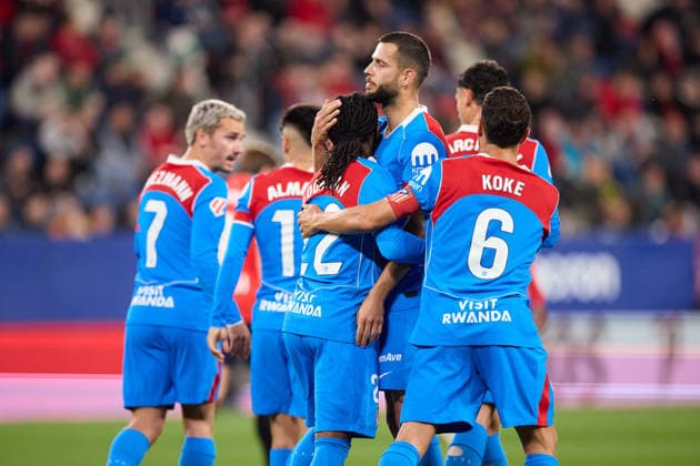 May 12, 2026, Pamplona, Navarra, SPAIN: Ademola Lookman of Atletico de Madrid celebrates after scoring the team s first goal during the LaLiga EA Sports match between CA Osasuna and Atletico de Madrid at El Sadar on May 12, 2026, in Pamplona, Spain. CA Osasuna V Atletico De Madrid - LaLiga EA Sports  - ZUMAa181 20260512_zaa_a181_154 Copyright: xRicardoxLarreinax
