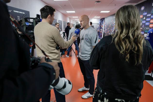 New Valerenga coach Oslo 20260513 Johannes Moesgaard is presented as coach of Valerenga Photo Jonas Been Henriksen NTB Oslo Norway EDITORIAL USE ONLY RESTRICTED USE FOR BETTING COMPANIES  Copyright: xJonasxBeenxHenriksenx xNTBx