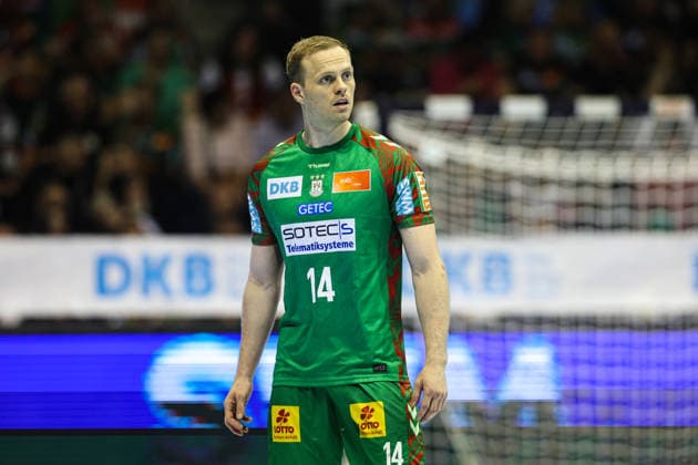 Omar Ingi Magnusson SC Magdeburg,14 Handball Bundesliga season 2025 2026 SC Magdeburg vs HSV Hamburg at the GETEC Arena in Magdeburg single picture,action,handball,Germany,10 05 2026