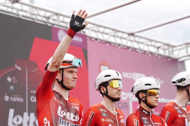 Team Lotto Intermarche during Stage 5 of the Giro d™Italia, from Praia a Mare to Potenza, Italy, Wednesday, May 13, 2026.  Copyright: xMassimoxPaolone LaPressex
