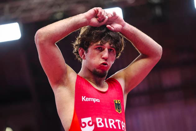 U17 Wrestling European Championships 60kg GR Georgi Petrov Markov BUL df Christiano Liebzeit GER