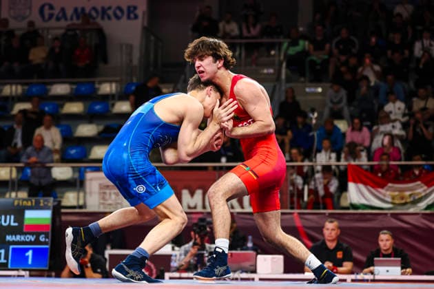 U17 Wrestling European Championships 60kg GR Georgi Petrov Markov BUL df Christiano Liebzeit GER