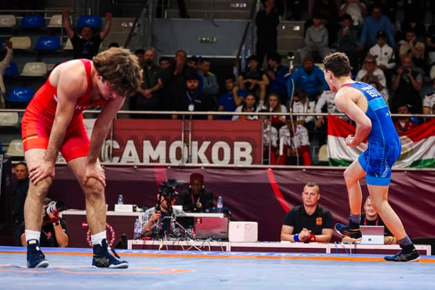 U17 Wrestling European Championships 60kg GR Georgi Petrov Markov BUL df Christiano Liebzeit GER