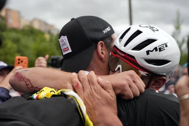Spain™s Igor Arrieta Lizarraga of UAE Team Emirates XRG winner of the stage during Stage 5 of the Giro d™Italia, from Praia a Mare to Potenza, Italy, Wednesday, May 13, 2026.  Copyright: xFabioxFerrari LaPressex
