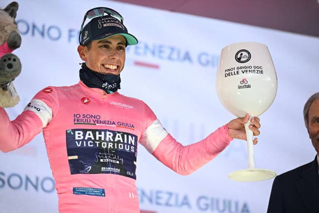 13-05-2026 Giro D italia; Tappa 05 Praia A Mare - Potenza; 2026, Bahrain Victorious; Eulalio, Afonso; Potenza; 