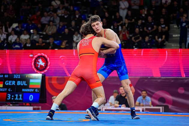 U17 Wrestling European Championships 60kg GR Georgi Petrov Markov BUL df Christiano Liebzeit GER