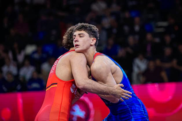 U17 Wrestling European Championships 60kg GR Georgi Petrov Markov BUL df Christiano Liebzeit GER