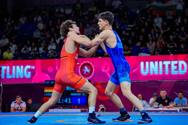 U17 Wrestling European Championships 60kg GR Georgi Petrov Markov BUL df Christiano Liebzeit GER