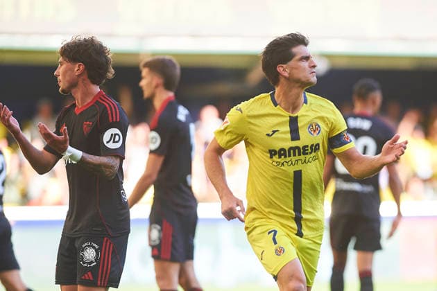 Gerard Moreno Villarreal CF celebrates after scoring his team˜s first goal during the LaLiga EA Sports match between Villarreal CF and Sevilla FC at Estadio de la Ceramica on May 13, 2026 in Villarreal, Spain Photo by Maria Jose Segovia DeFodi Images