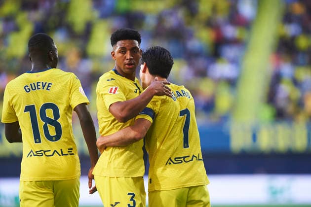 Gerard Moreno Villarreal CF celebrates after scoring his team˜s first goal during the LaLiga EA Sports match between Villarreal CF and Sevilla FC at Estadio de la Ceramica on May 13, 2026 in Villarreal, Spain Photo by Maria Jose Segovia DeFodi Images