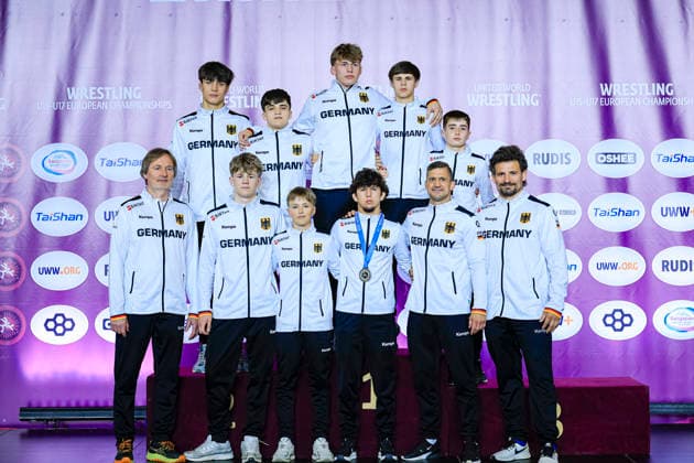 U17 Wrestling European Championships Team Germany