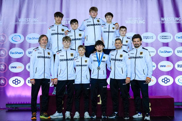 U17 Wrestling European Championships Team Germany