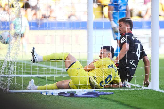 George Mikautadze Villarreal CF during the LaLiga EA Sports match between Villarreal CF and Sevilla FC at Estadio de la Ceramica on May 13, 2026 in Villarreal, Spain Photo by Maria Jose Segovia DeFodi Images