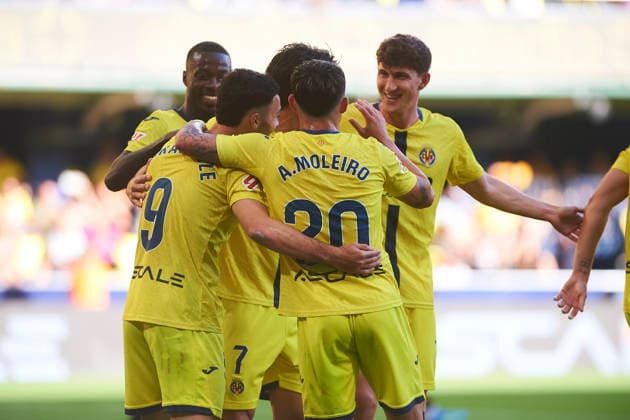 George Mikautadze Villarreal CF celebrates after scoring his team˜s second goal during the LaLiga EA Sports match between Villarreal CF and Sevilla FC at Estadio de la Ceramica on May 13, 2026 in Villarreal, Spain Photo by Maria Jose Segovia DeFodi Images