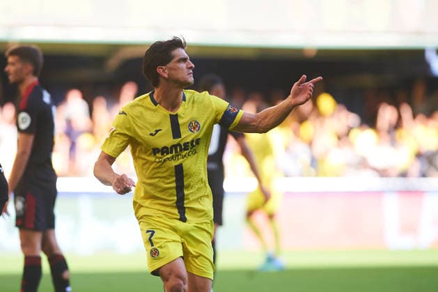 Gerard Moreno Villarreal CF celebrates after scoring his team˜s first goal during the LaLiga EA Sports match between Villarreal CF and Sevilla FC at Estadio de la Ceramica on May 13, 2026 in Villarreal, Spain Photo by Maria Jose Segovia DeFodi Images