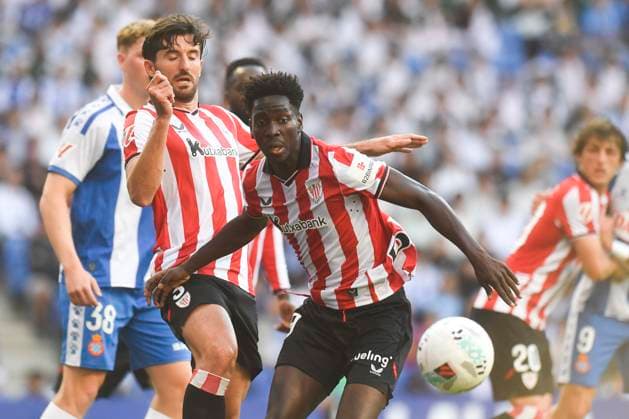 ESP LaLiga EA Sports RCD Espanyol v Athletic Club Inaki Williams of Athletic in action during LaLiga EA Sports, between RCD Espanyol v Athletic Club played at RCDE Stadium in Llobregat, Barcelona on May 13th, 2026 in Spain Spain Futbol Copyright: xPacoxLargox xAgenciaxLOFx