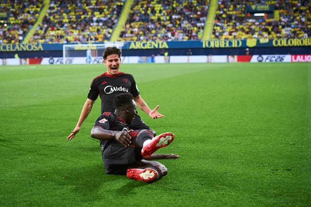 Akor Adams Sevilla FC during the LaLiga EA Sports match between Villarreal CF and Sevilla FC at Estadio de la Ceramica on May 13, 2026 in Villarreal, Spain Photo by Maria Jose Segovia DeFodi Images