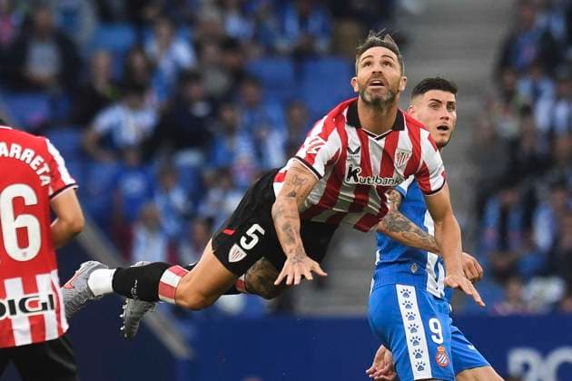 ESP LaLiga EA Sports RCD Espanyol v Athletic Club Yeray Alvarez of Athletic in action during LaLiga EA Sports, between RCD Espanyol v Athletic Club played at RCDE Stadium in Llobregat, Barcelona on May 13th, 2026 in Spain Spain Soccer Copyright: xPacoxLargox xAgenciaxLOFx