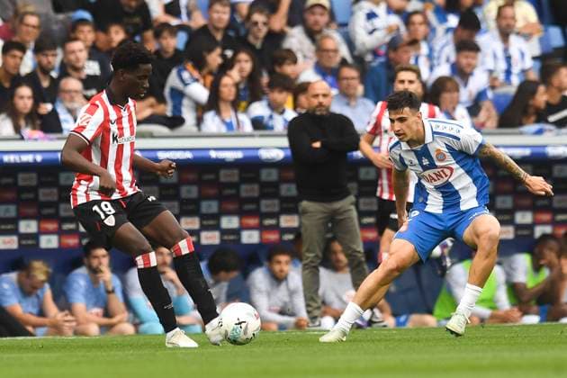 ESP LaLiga EA Sports RCD Espanyol v Athletic Club during LaLiga EA Sports, between RCD Espanyol v Athletic Club played at RCDE Stadium in Llobregat, Barcelona on May 13th, 2026 in Spain Spain Soccer Copyright: xPACOxLARGOx