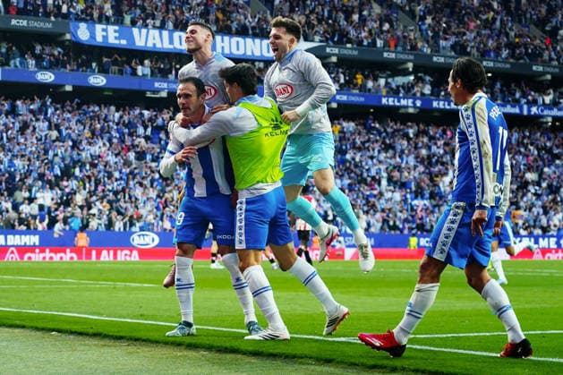 ESP: RCD Espanyol - Athletic Club . La Liga EA Sports. Matchday 35 Kike Garcia of RCD Espanyol celebrates after scoring the 2-0 during the La Liga EA Sports match between RCD Espanyol and Athletic Club de Bilbao played at RCDE Stadium on May 13, 2026 in Barcelona, Spain. kpng Copyright: xBaguxBlancox xPRESSINPHOTOx PS_260513_ESP_ATH_2526_520