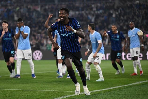 Db Roma 13 05 2026 - finale Coppa Italia Lazio-Inter foto Daniele Buffa Image nella foto: esultanza gol Marcus Thuram 
