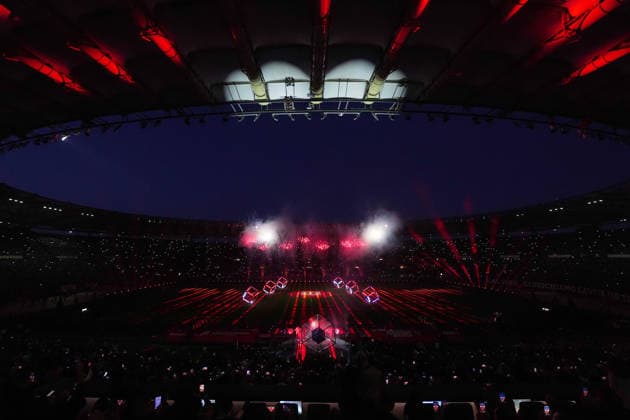 Opening ceremony during the Frecciarossa Italian Cup 2025 2026 final soccer match between Lazio and Inter Milan at the Stadio Olimpico in Rome, Italy - May 13, 2026 - Soccer  Copyright: xSpada LaPressex